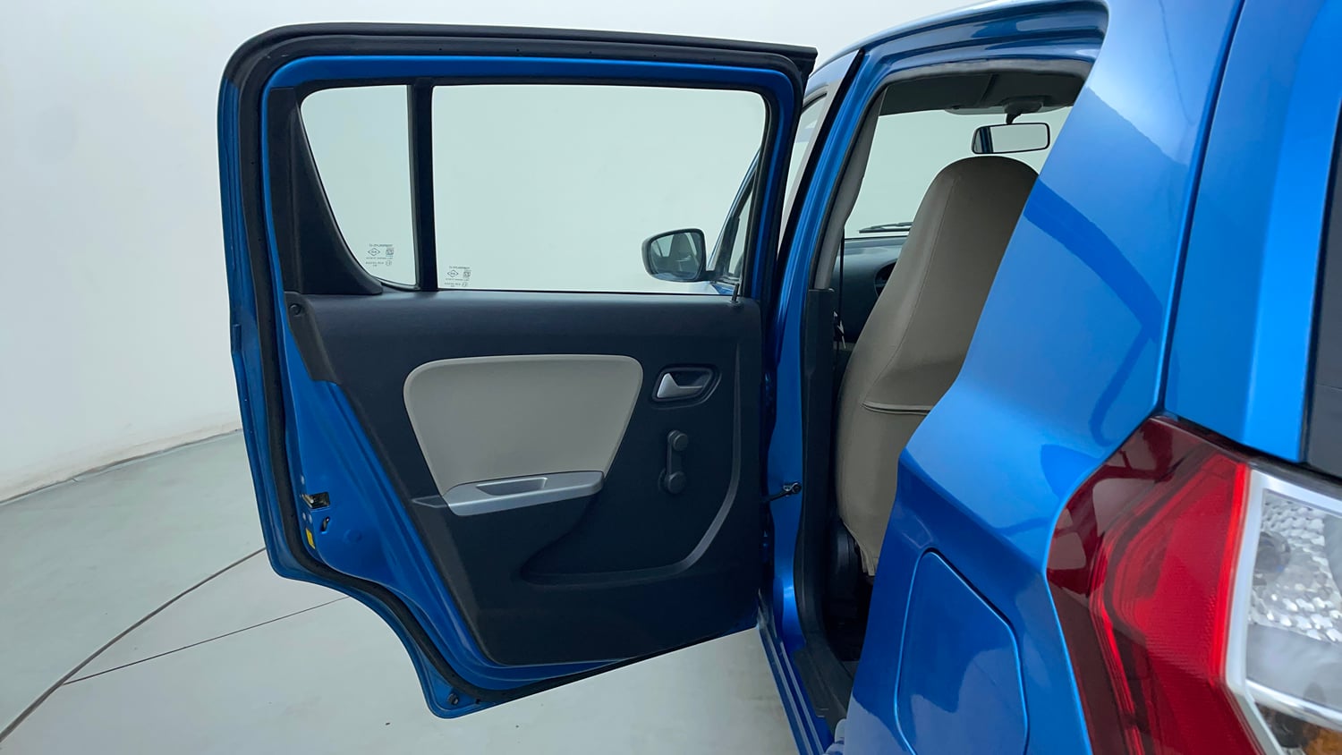 Used 2016 Maruti Suzuki Alto K10 VXi AMT Petrol Automatic interior LEFT REAR DOOR OPEN VIEW