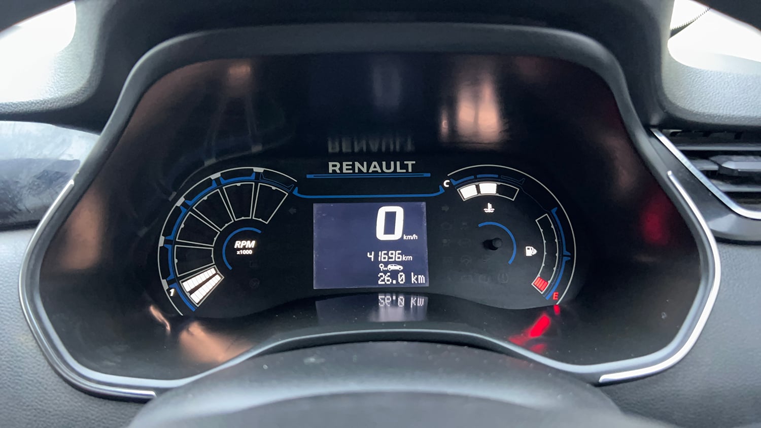Used 2020 Renault Triber RXT Petrol Manual interior CLUSTERMETER VIEW