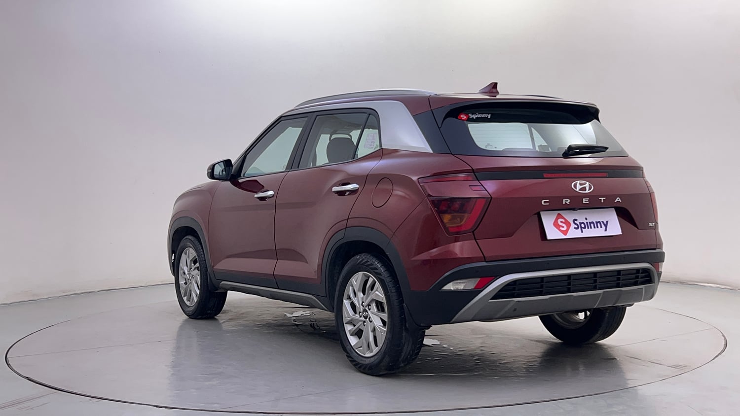 Used 2020 Hyundai Creta SX 1.5 Petrol Petrol Manual exterior LEFT REAR CORNER VIEW