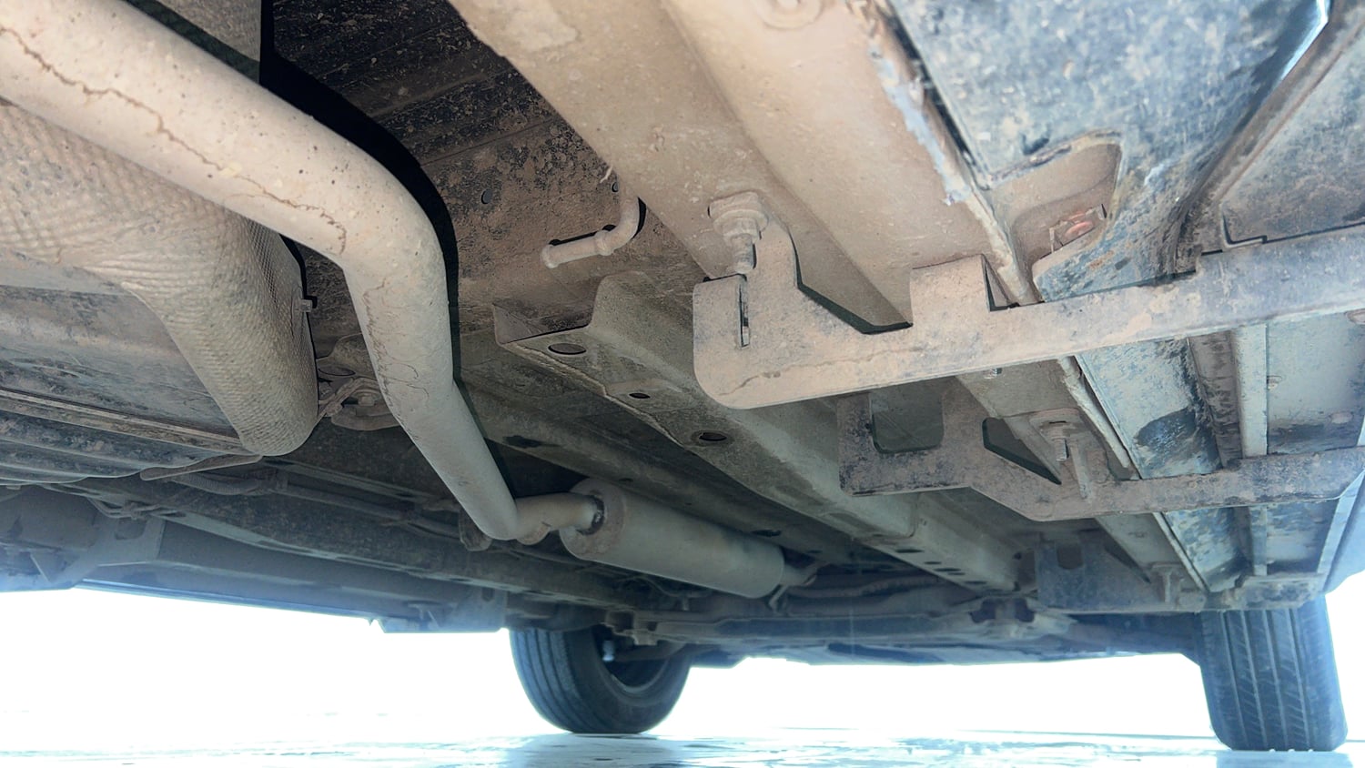 Used 2026 Tata Sierra Pure P MT Petrol Petrol Manual extra REAR RIGHT UNDERBODY VIEW