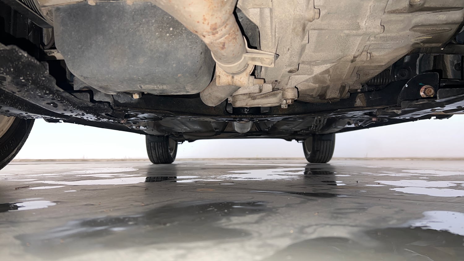 Used 2018 Maruti Suzuki Baleno Zeta 1.3 Diesel Manual extra FRONT LEFT UNDERBODY VIEW