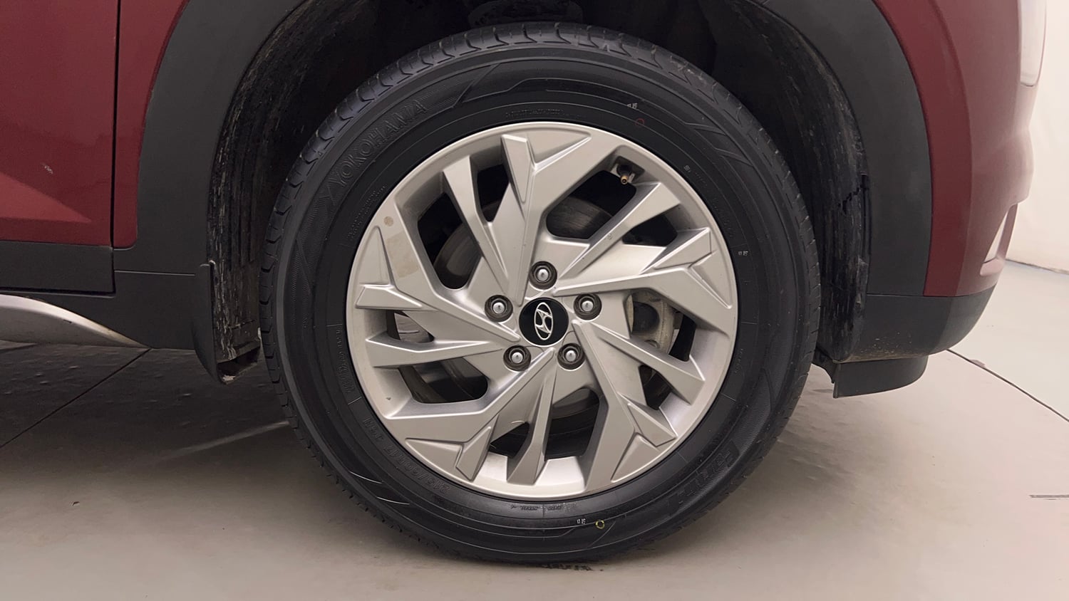 Used 2020 Hyundai Creta SX 1.5 Petrol Petrol Manual tyres RIGHT FRONT TYRE RIM VIEW