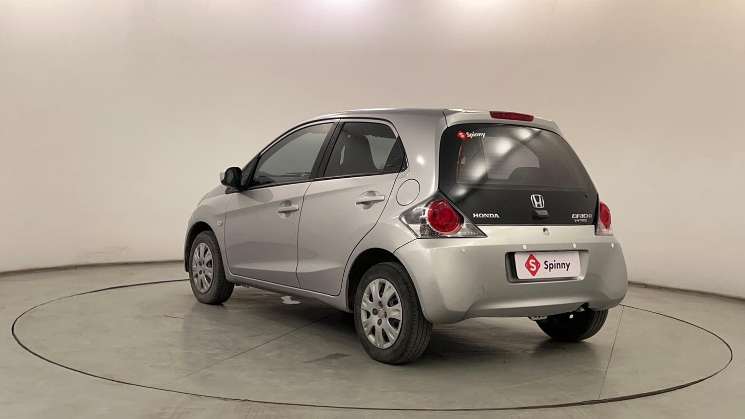 Used 2014 Honda Brio S MT Petrol Manual exterior LEFT REAR CORNER VIEW