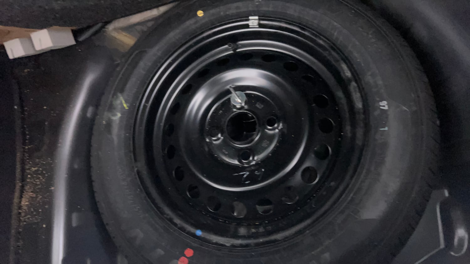 Used 2022 Maruti Suzuki S-Presso VXi (O) Petrol Manual tyres SPARE TYRE VIEW