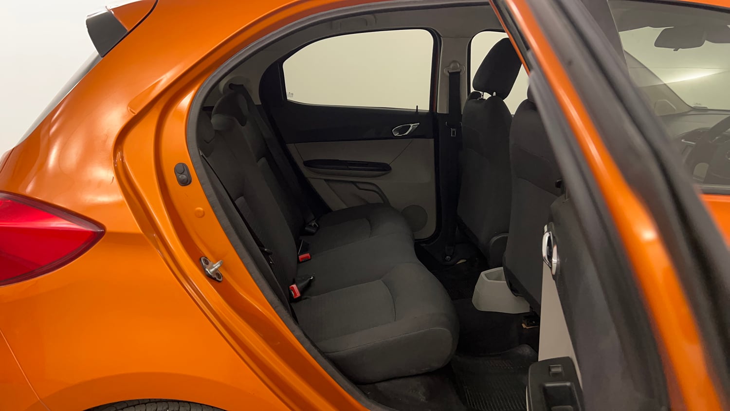 Used 2019 Tata Tiago Revotron XZA Plus Petrol Automatic interior RIGHT SIDE REAR DOOR CABIN VIEW