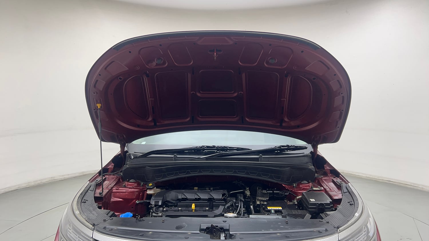 Used 2020 Kia Seltos HTK Plus 1.5 Petrol Manual engine ENGINE & BONNET OPEN FRONT VIEW