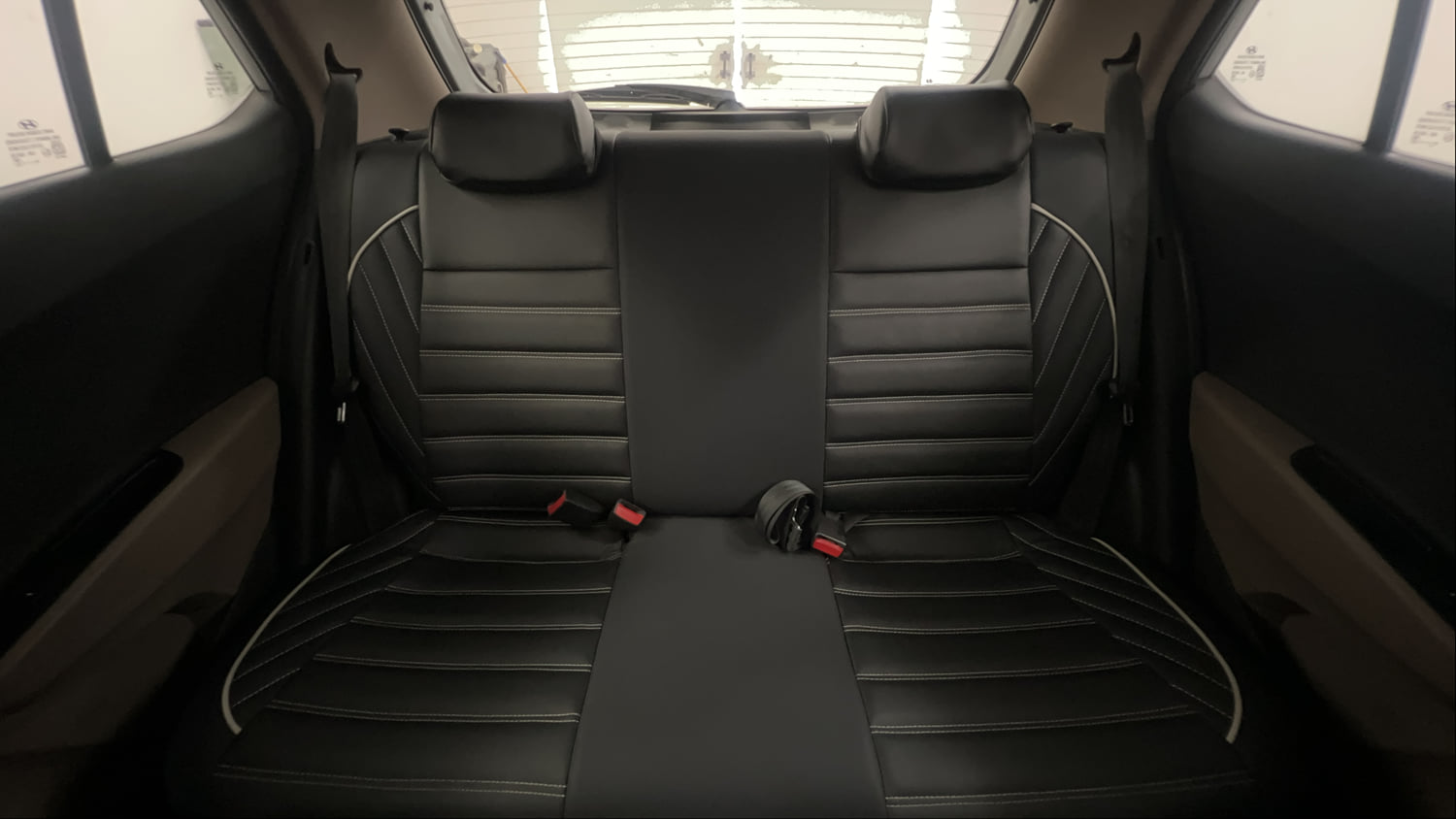 Used 2016 Hyundai Grand i10 Asta AT 1.2 Kappa VTVT Petrol Automatic interior REAR SEAT CONDITION VIEW