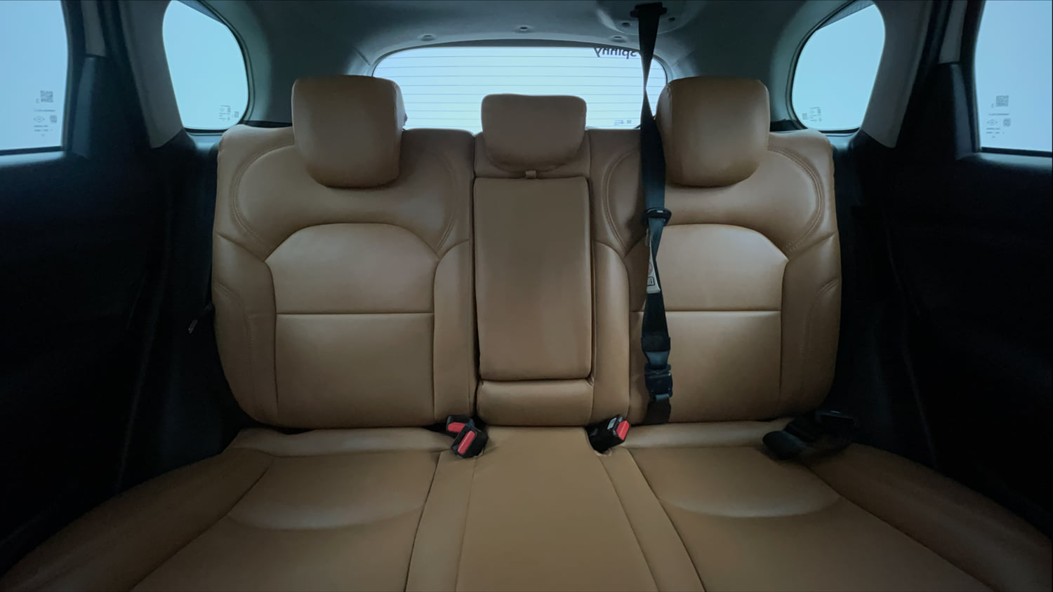 Used 2024 Maruti Suzuki Grand Vitara Zeta Plus Intelligent Hybrid eCVT Hybrid Automatic interior REAR SEAT CONDITION VIEW