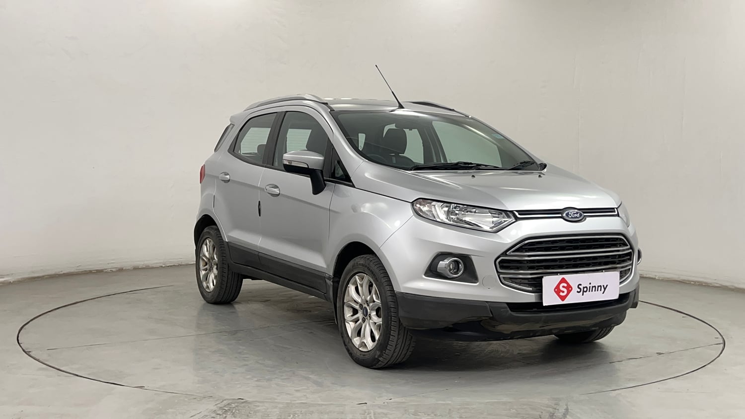 Used 2017 Ford EcoSport Titanium 1.5L Ti-VCT AT Petrol Automatic exterior RIGHT FRONT CORNER VIEW