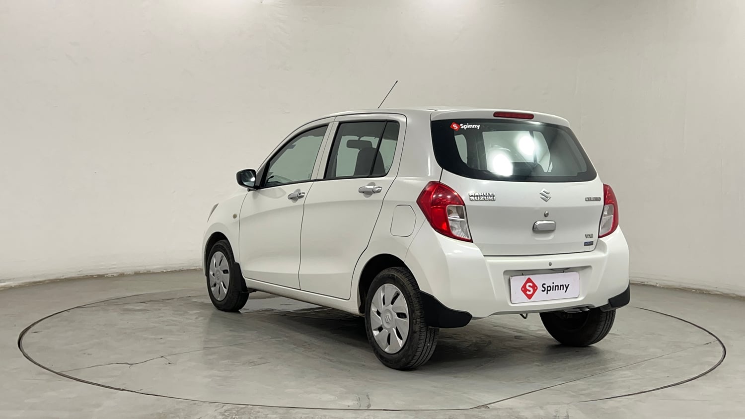 Used 2015 Maruti Suzuki Celerio VXi AMT Petrol Automatic exterior LEFT REAR CORNER VIEW