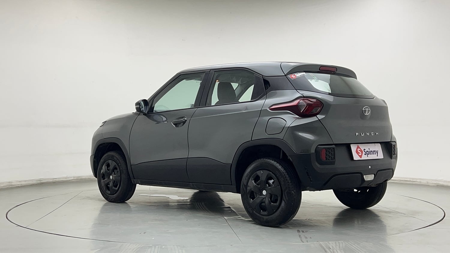 Used 2023 Tata Punch Pure MT Petrol Manual exterior LEFT REAR CORNER VIEW
