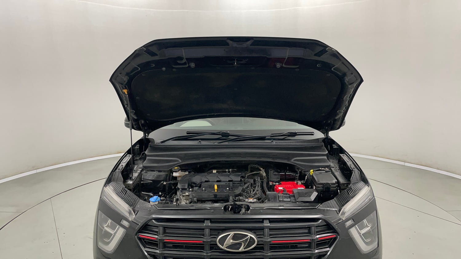 Used 2021 Hyundai Creta SX 1.5 Petrol Petrol Manual engine ENGINE & BONNET OPEN FRONT VIEW