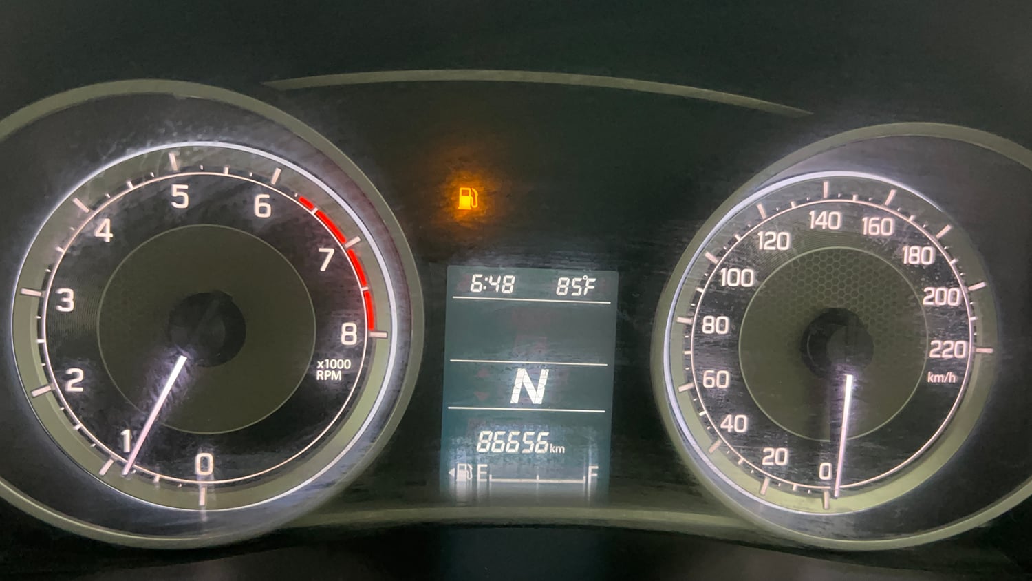 Used 2020 Maruti Suzuki Dzire VXi AMT Petrol Automatic interior CLUSTERMETER VIEW