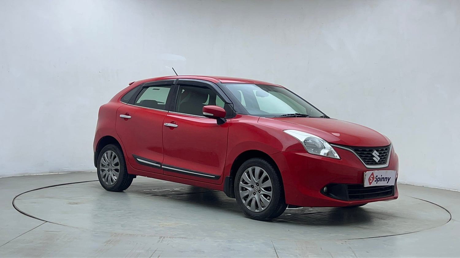 Used 2017 Maruti Suzuki Baleno Zeta 1.2 AT Petrol Automatic exterior RIGHT FRONT CORNER VIEW