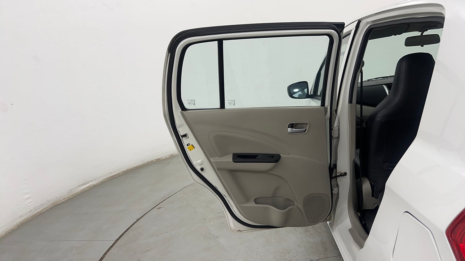 Used 2015 Maruti Suzuki Celerio VXi AMT Petrol Automatic interior LEFT REAR DOOR OPEN VIEW