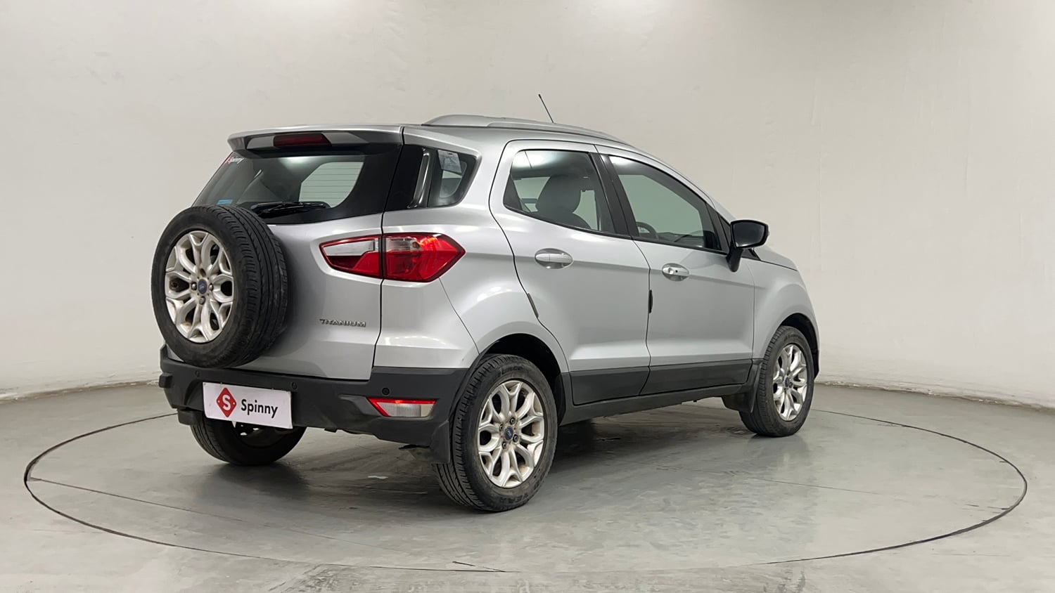 Used 2017 Ford EcoSport Titanium 1.5L Ti-VCT AT Petrol Automatic exterior RIGHT REAR CORNER VIEW