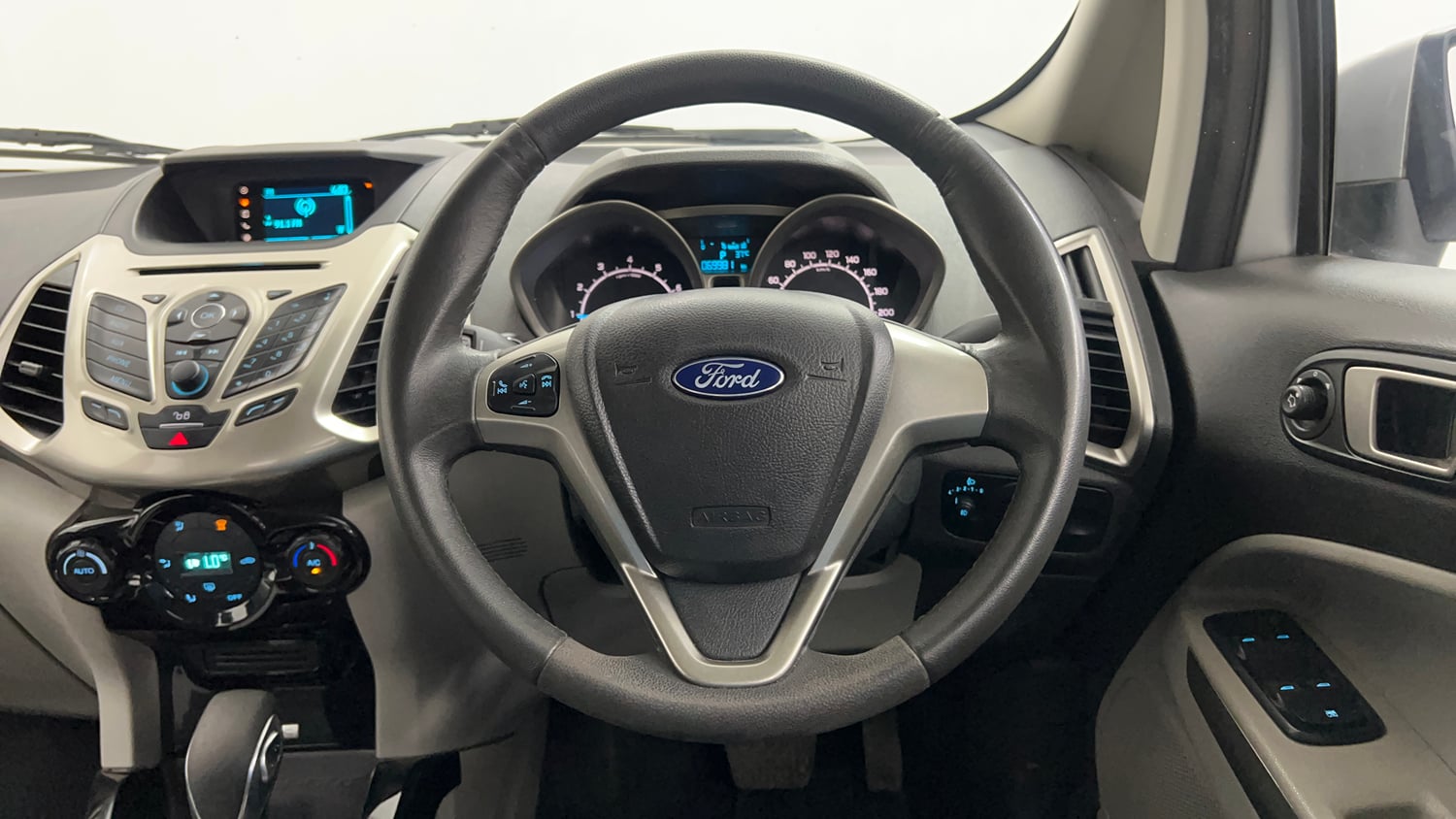 Used 2017 Ford EcoSport Titanium 1.5L Ti-VCT AT Petrol Automatic interior STEERING VIEW