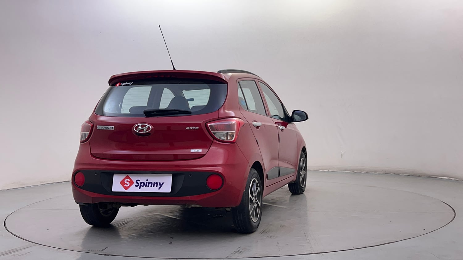 Used 2019 Hyundai Grand i10 Asta 1.2 Kappa VTVT Petrol Manual exterior RIGHT REAR CORNER VIEW