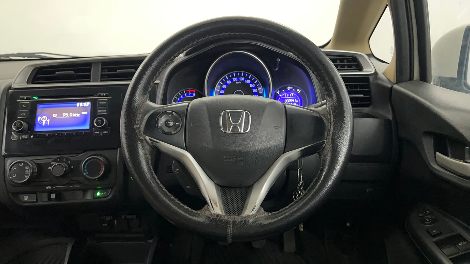 Used 2015 Honda Jazz SV Petrol Petrol Manual interior STEERING VIEW