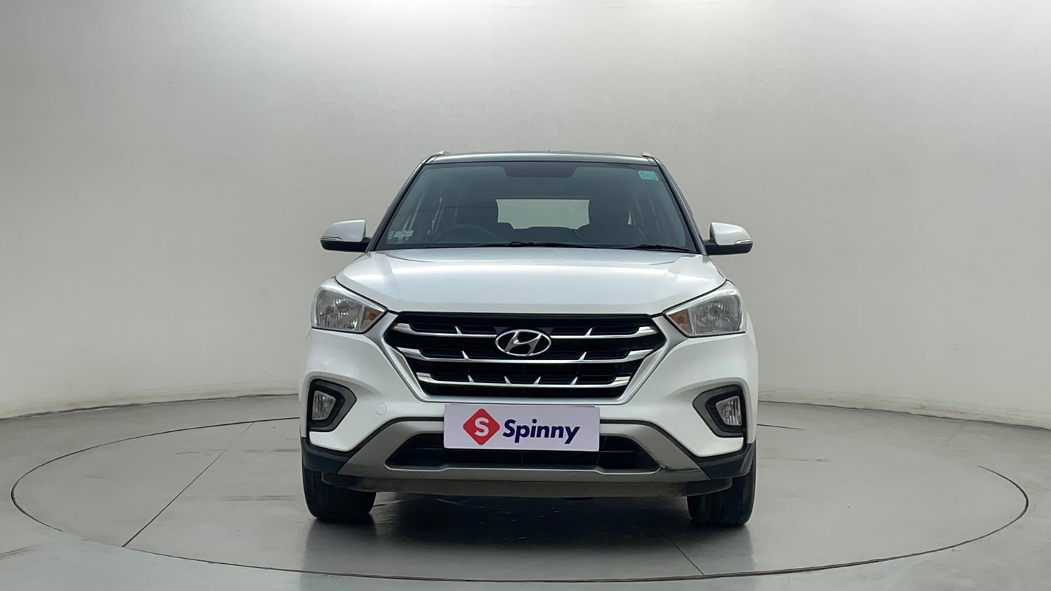 Used 2018 Hyundai Creta E Plus 1.6 Petrol Petrol Manual exterior FRONT VIEW