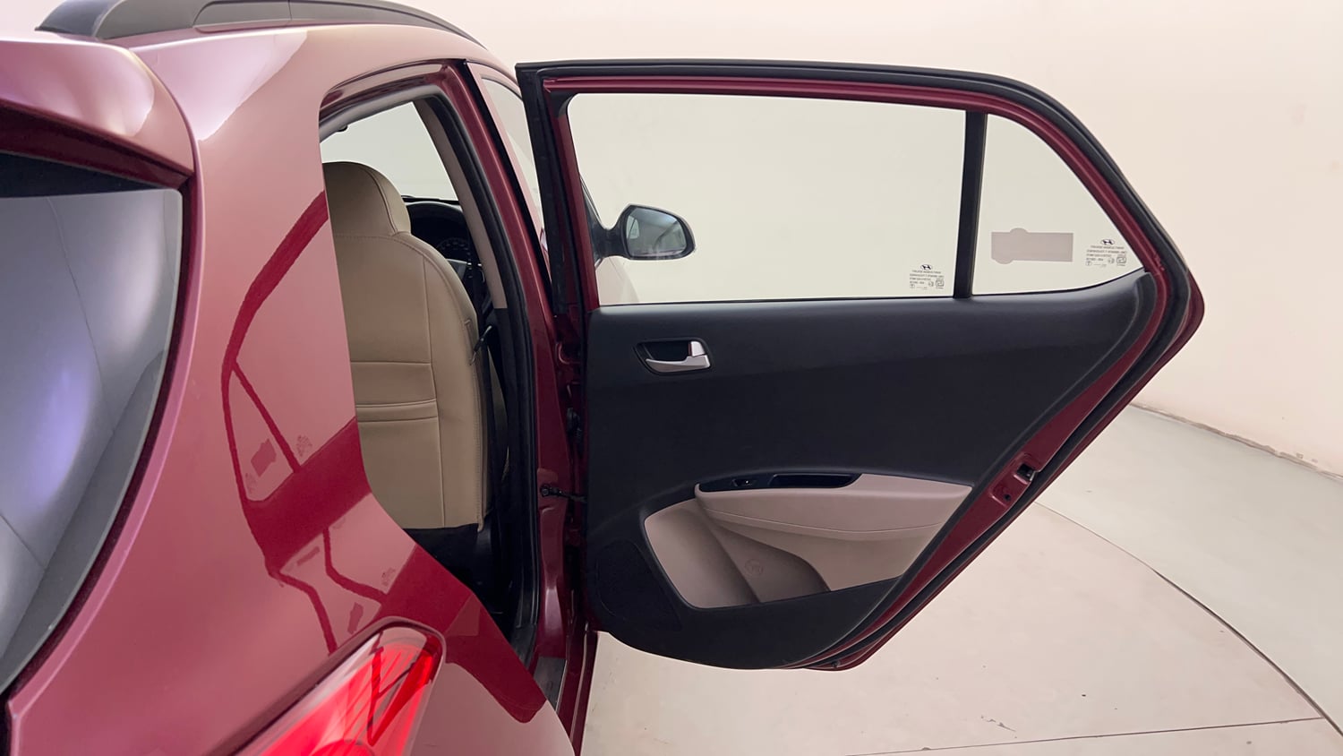 Used 2016 Hyundai Grand i10 Asta AT 1.2 Kappa VTVT (O) Petrol Automatic interior RIGHT REAR DOOR OPEN VIEW