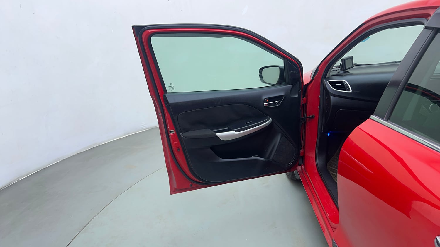 Used 2017 Maruti Suzuki Baleno Zeta 1.2 AT Petrol Automatic interior LEFT FRONT DOOR OPEN VIEW