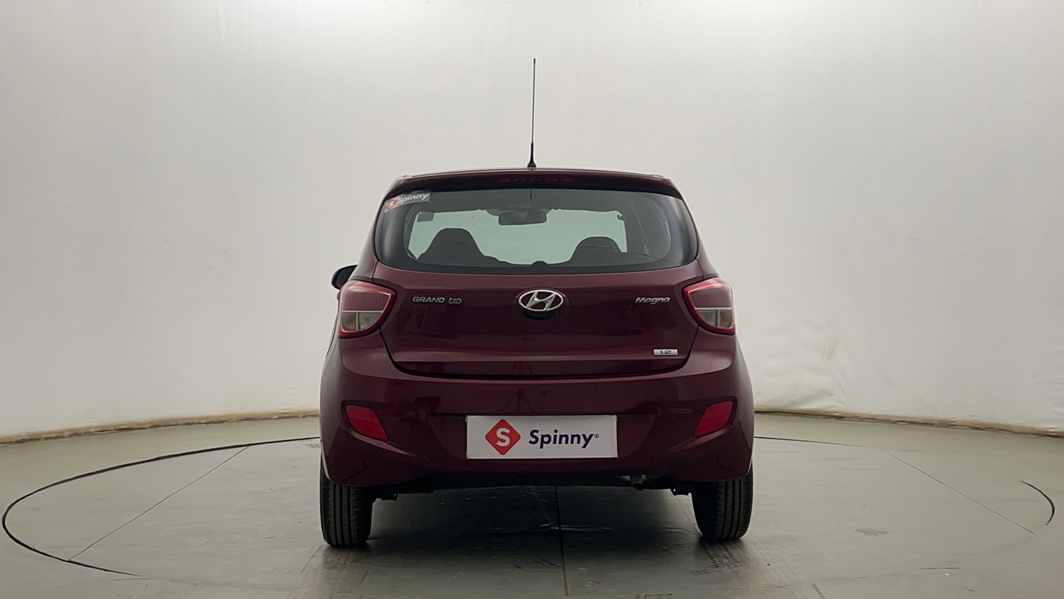 Used 2015 Hyundai Grand i10 Magna 1.2 Kappa VTVT Petrol Manual exterior BACK VIEW