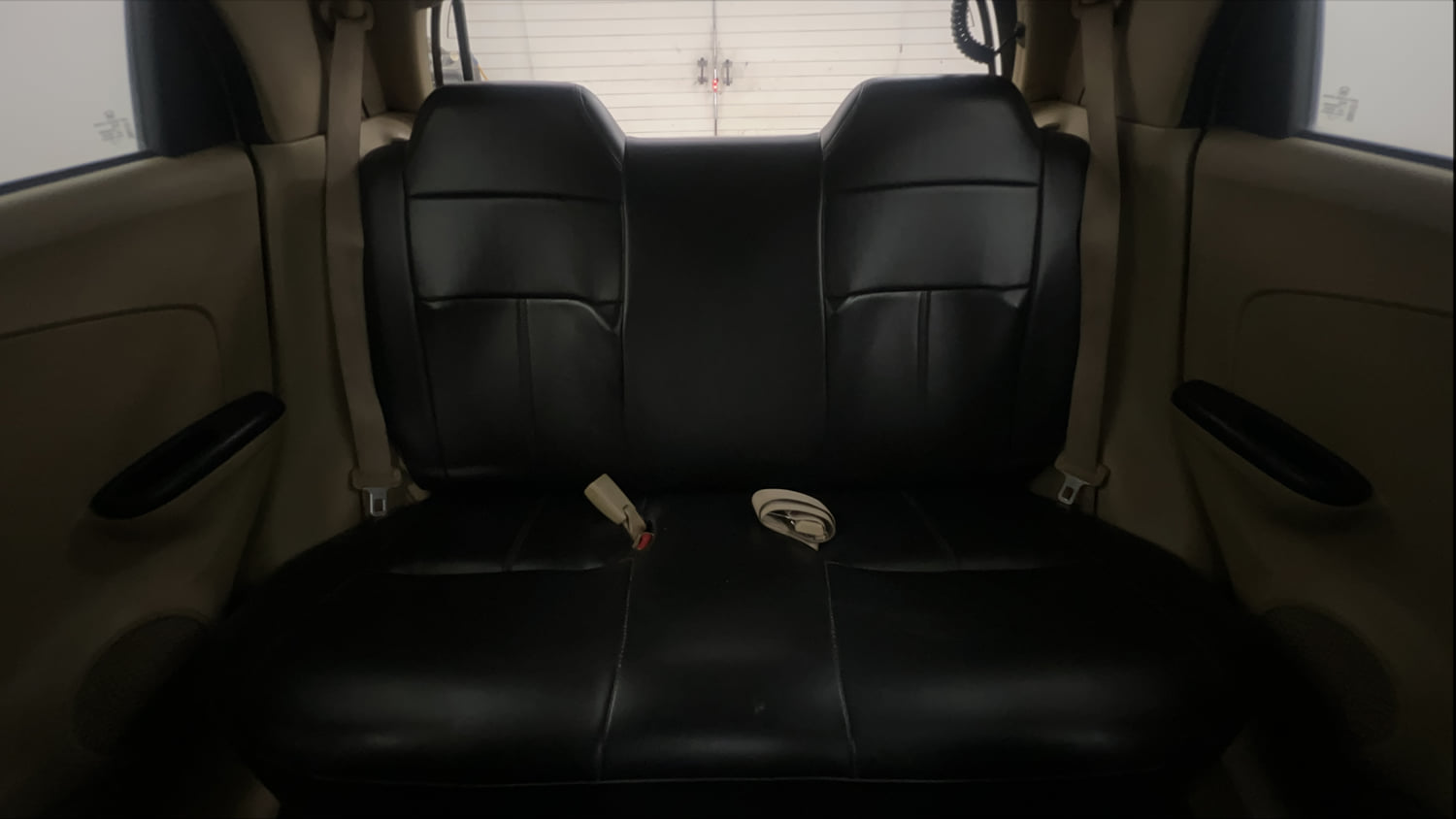 Used 2014 Honda Brio S MT Petrol Manual interior REAR SEAT CONDITION VIEW