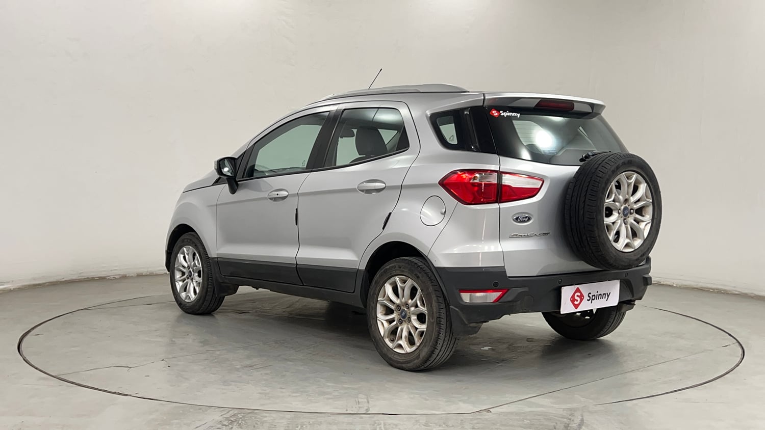 Used 2017 Ford EcoSport Titanium 1.5L Ti-VCT AT Petrol Automatic exterior LEFT REAR CORNER VIEW