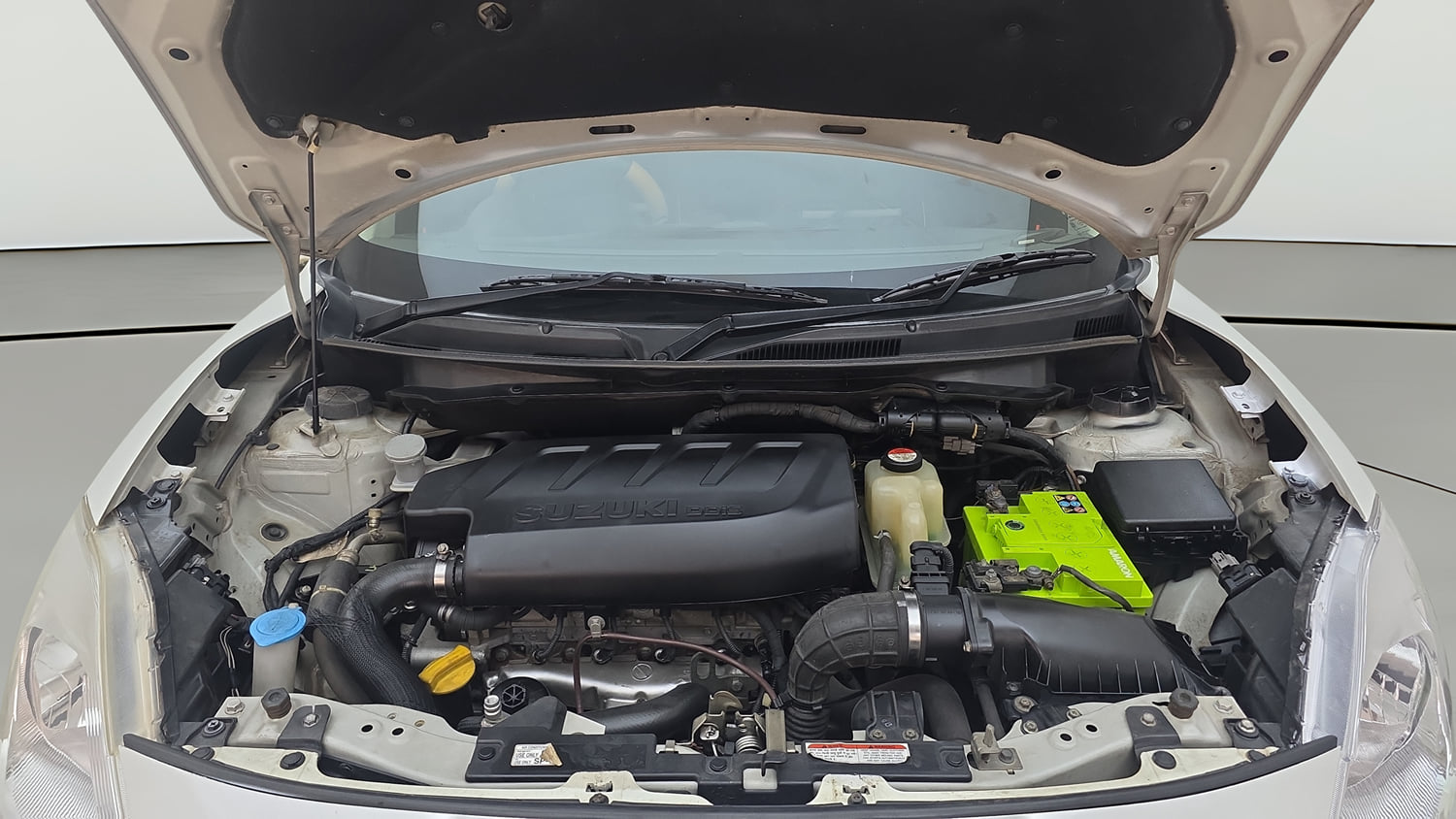 Used 2018 Maruti Suzuki Swift VDi Diesel Manual engine ENGINE & BONNET OPEN FRONT VIEW