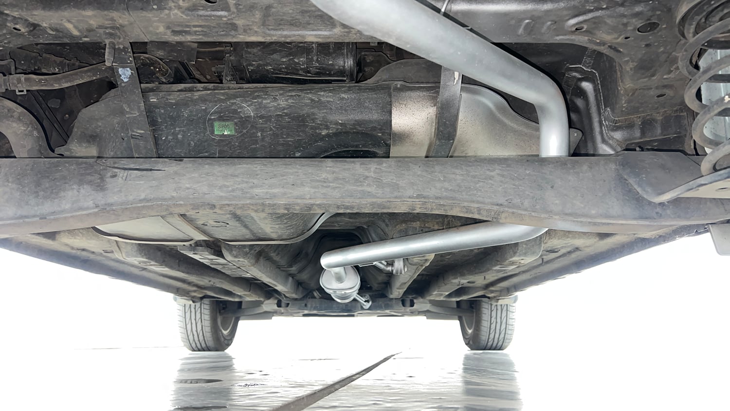 Used 2021 Hyundai Creta SX 1.5 Petrol IVT Petrol Automatic extra REAR UNDERBODY VIEW (TAKEN FROM REAR)