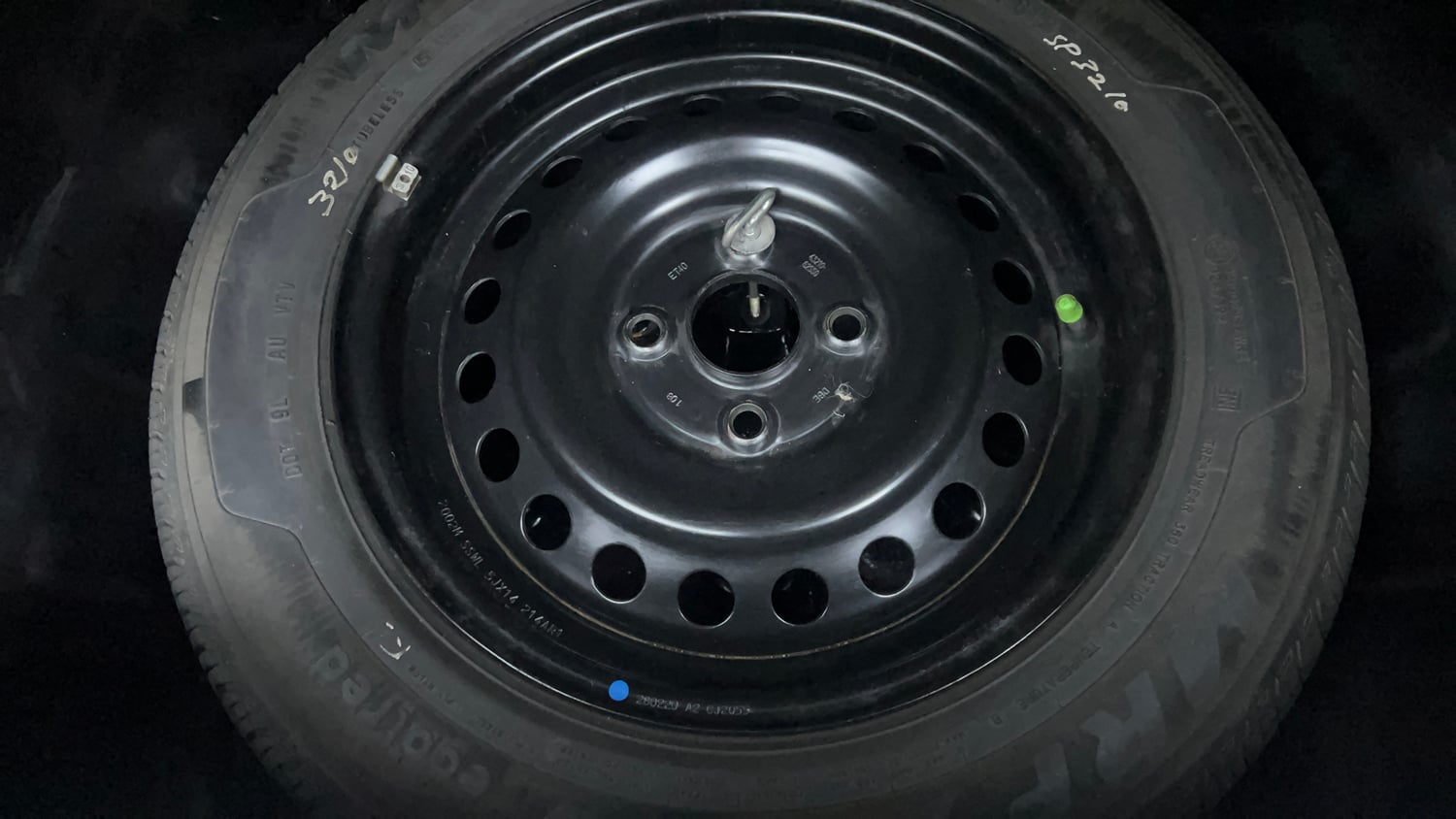 Used 2020 Maruti Suzuki S-Presso VXi Petrol Manual tyres SPARE TYRE VIEW