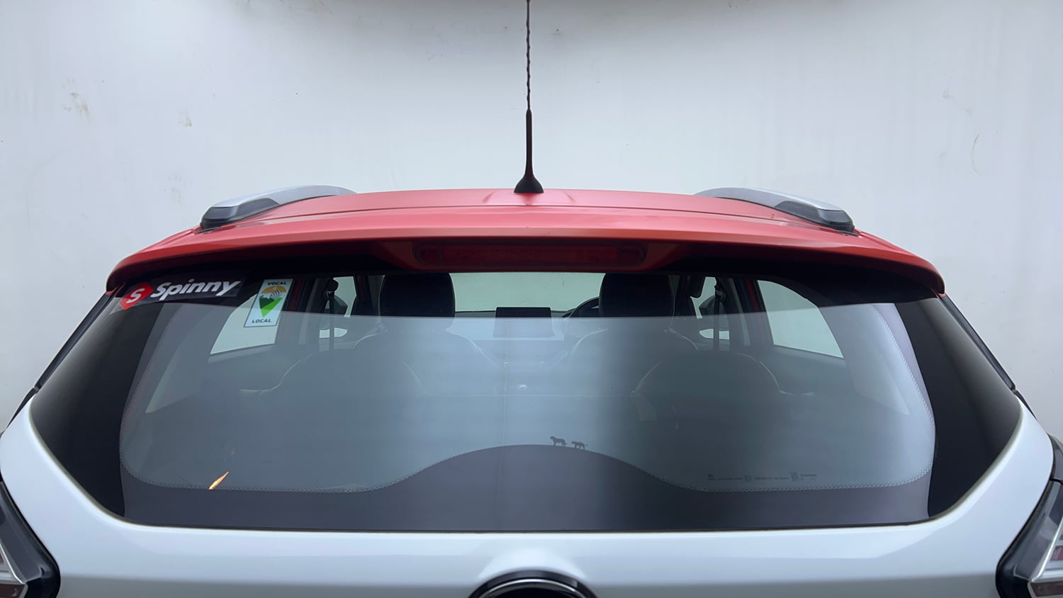 Used 2022 Tata Nexon XM (S) Diesel Diesel Manual exterior BACK WINDSHIELD VIEW