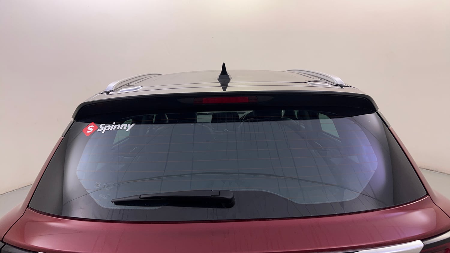 Used 2024 Toyota Urban Cruiser Hyryder V Hybrid Dual Tone Hybrid Automatic exterior BACK WINDSHIELD VIEW
