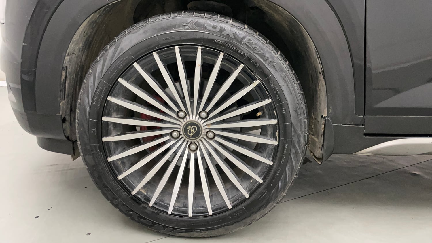 Used 2021 Hyundai Creta SX 1.5 Petrol Petrol Manual tyres LEFT FRONT TYRE RIM VIEW