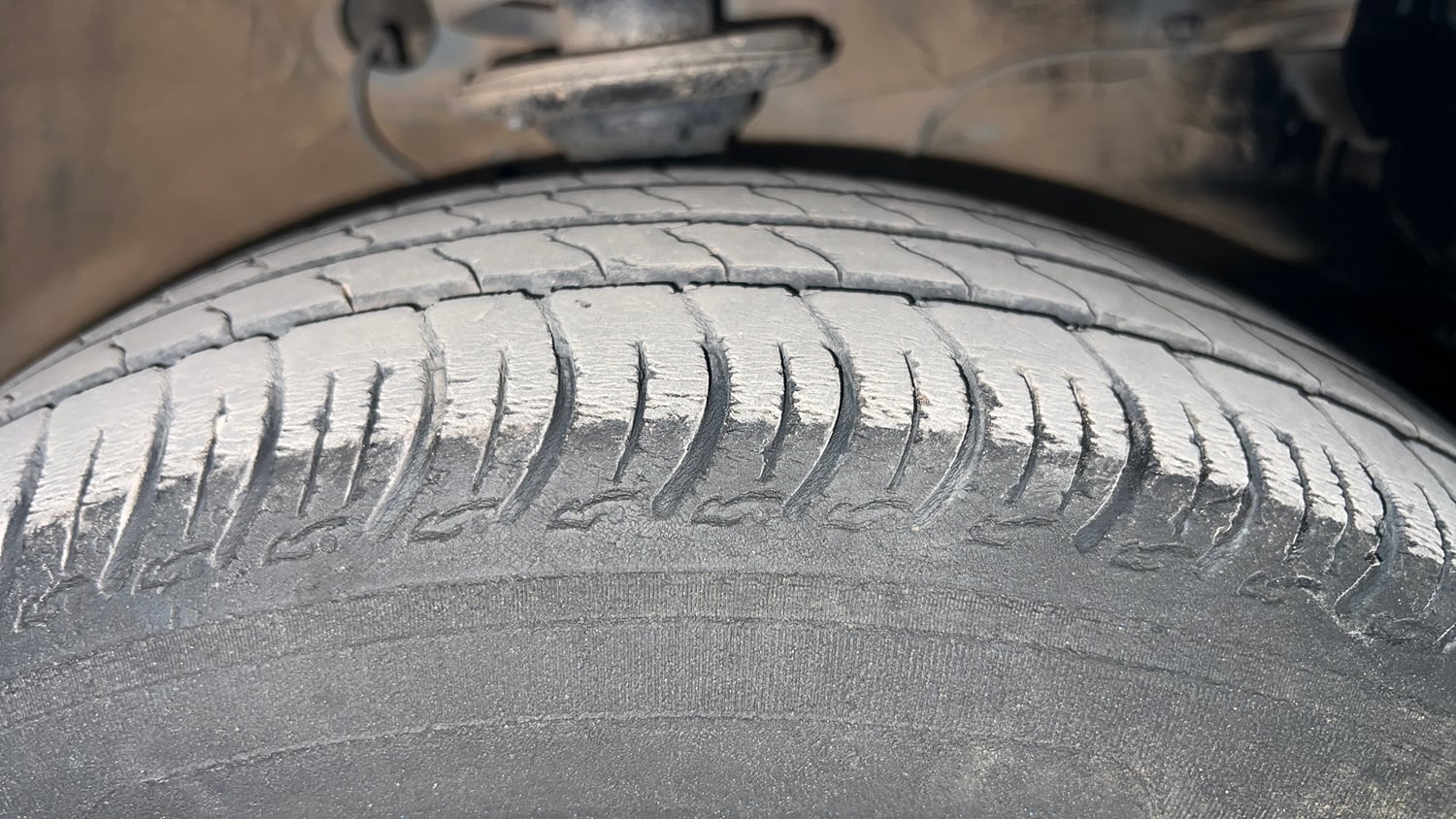 Used 2020 Maruti Suzuki S-Presso VXi Plus Petrol Manual tyres RIGHT FRONT TYRE TREAD VIEW