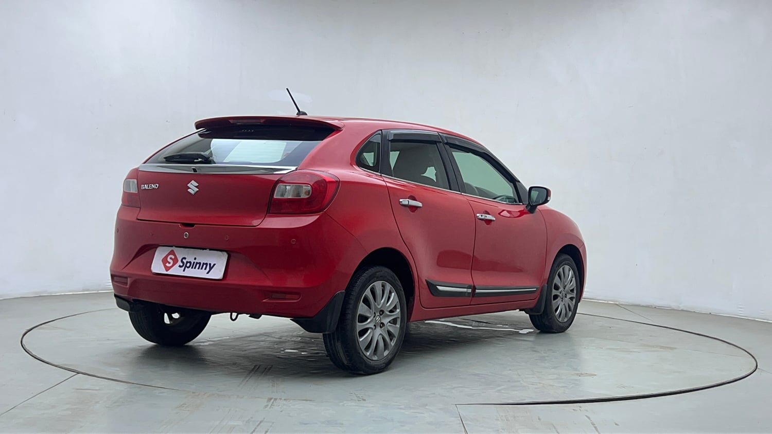 Used 2017 Maruti Suzuki Baleno Zeta 1.2 AT Petrol Automatic exterior RIGHT REAR CORNER VIEW