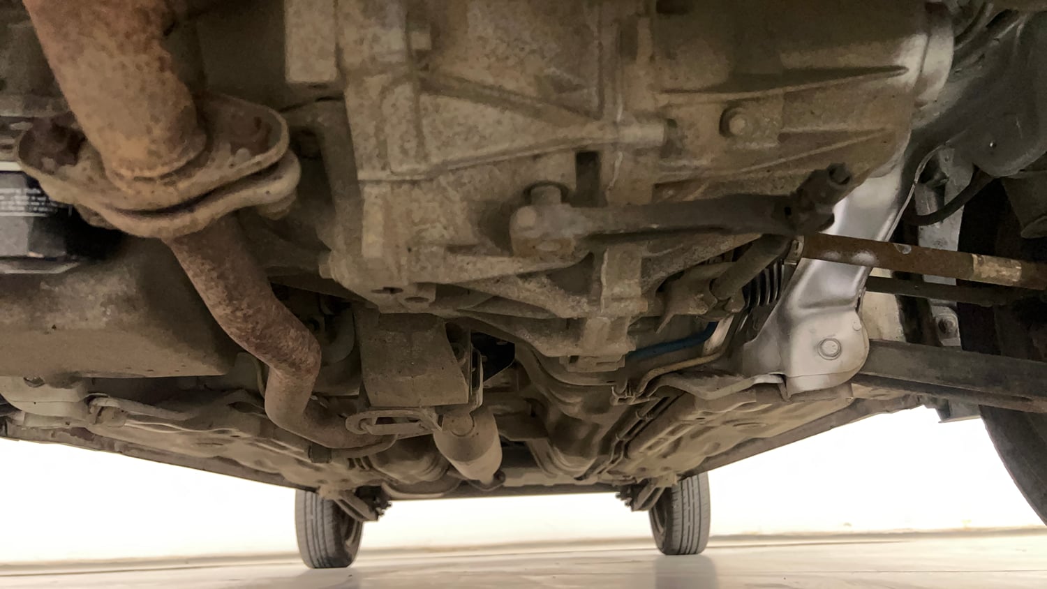 Used 2015 Maruti Suzuki Alto K10 VXi Petrol Manual extra FRONT LEFT UNDERBODY VIEW
