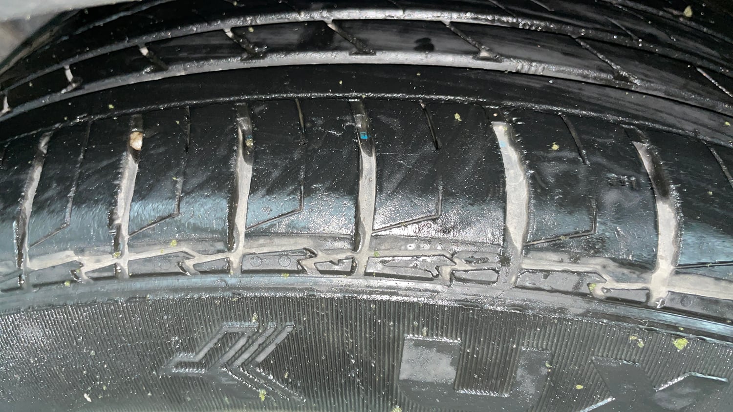 Used 2021 Hyundai Creta SX 1.5 Petrol Petrol Manual tyres LEFT FRONT TYRE TREAD VIEW