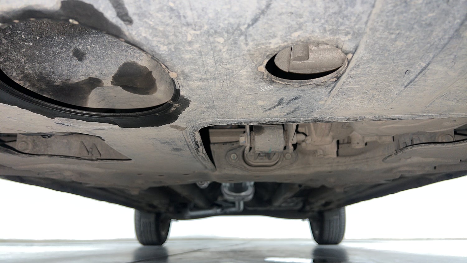 Used 2021 Hyundai Creta SX 1.5 Petrol IVT Petrol Automatic extra FRONT LEFT UNDERBODY VIEW