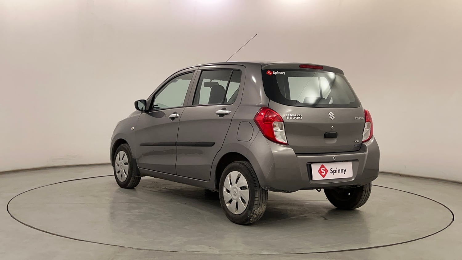 Used 2015 Maruti Suzuki Celerio VXi AMT Petrol Automatic exterior LEFT REAR CORNER VIEW