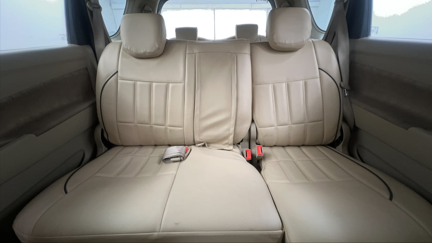 Used 2013 Maruti Suzuki Ertiga Vxi Petrol Manual interior REAR SEAT CONDITION VIEW