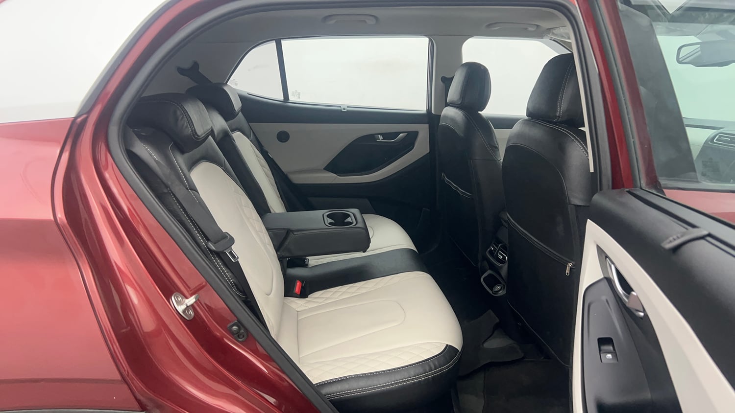 Used 2021 Hyundai Creta SX 1.5 Petrol IVT Petrol Automatic interior RIGHT SIDE REAR DOOR CABIN VIEW