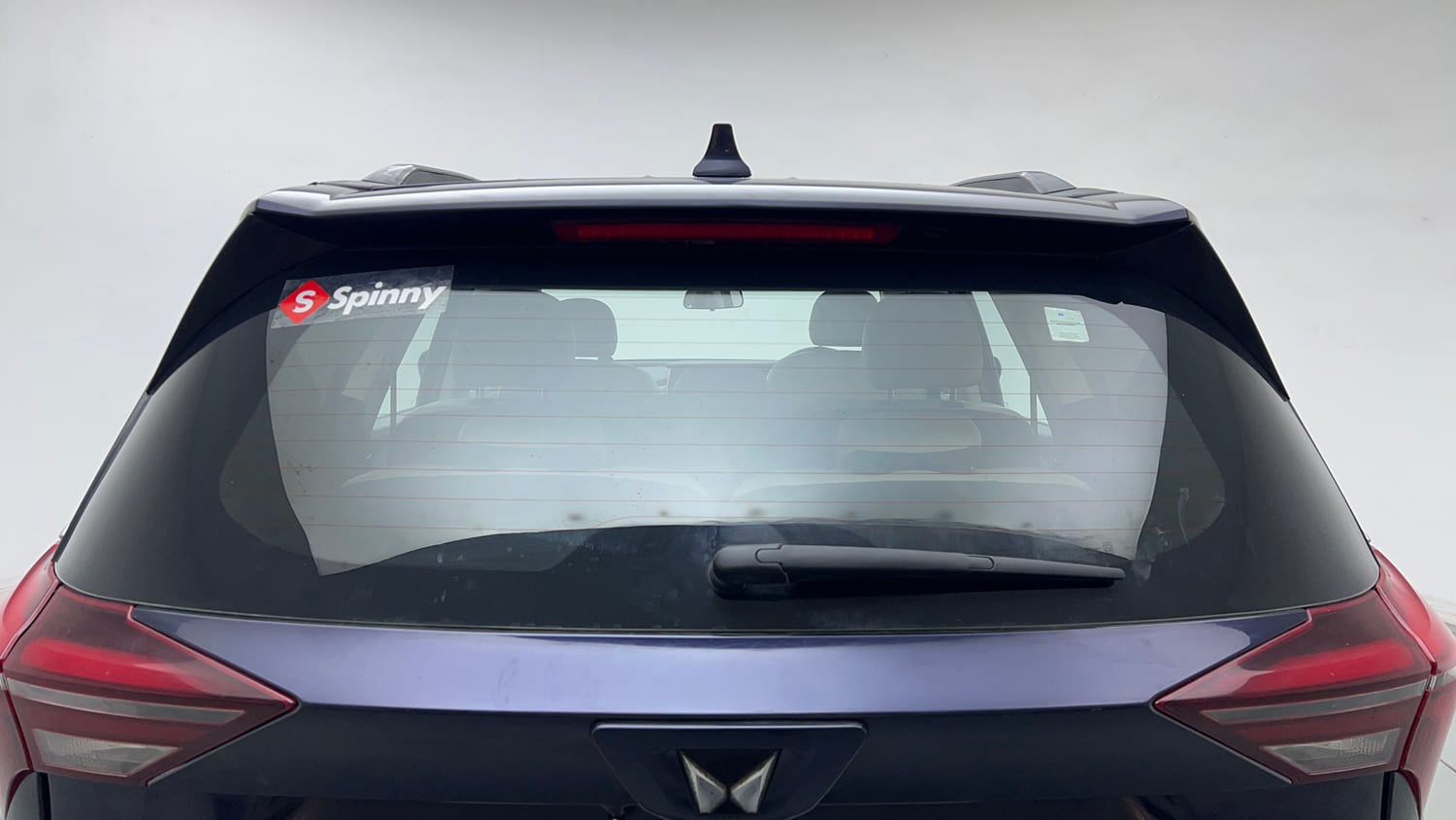 Used 2022 Mahindra XUV700 AX 5 Petrol MT 7 STR Petrol Manual exterior BACK WINDSHIELD VIEW