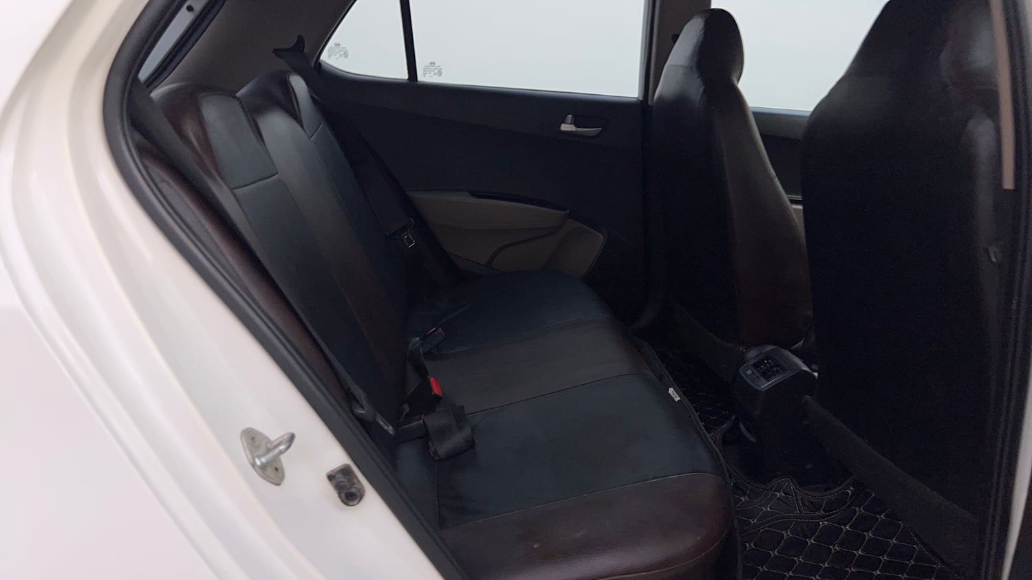 Used 2017 Hyundai Grand i10 Sportz 1.2 Kappa VTVT Petrol Manual interior RIGHT SIDE REAR DOOR CABIN VIEW