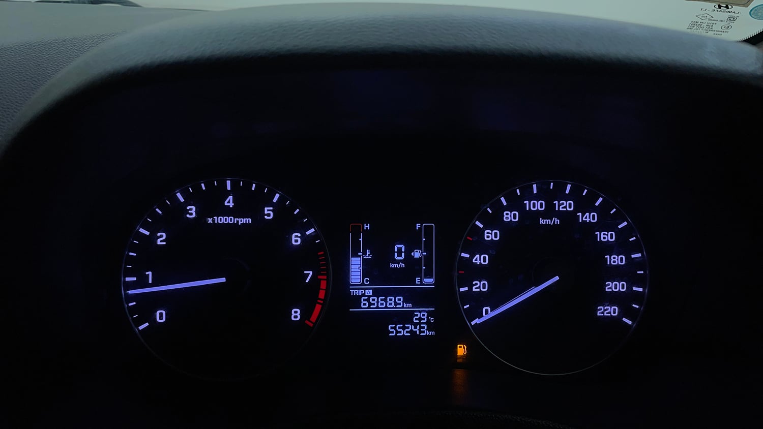 Used 2018 Hyundai Creta E Plus 1.6 Petrol Petrol Manual interior CLUSTERMETER VIEW