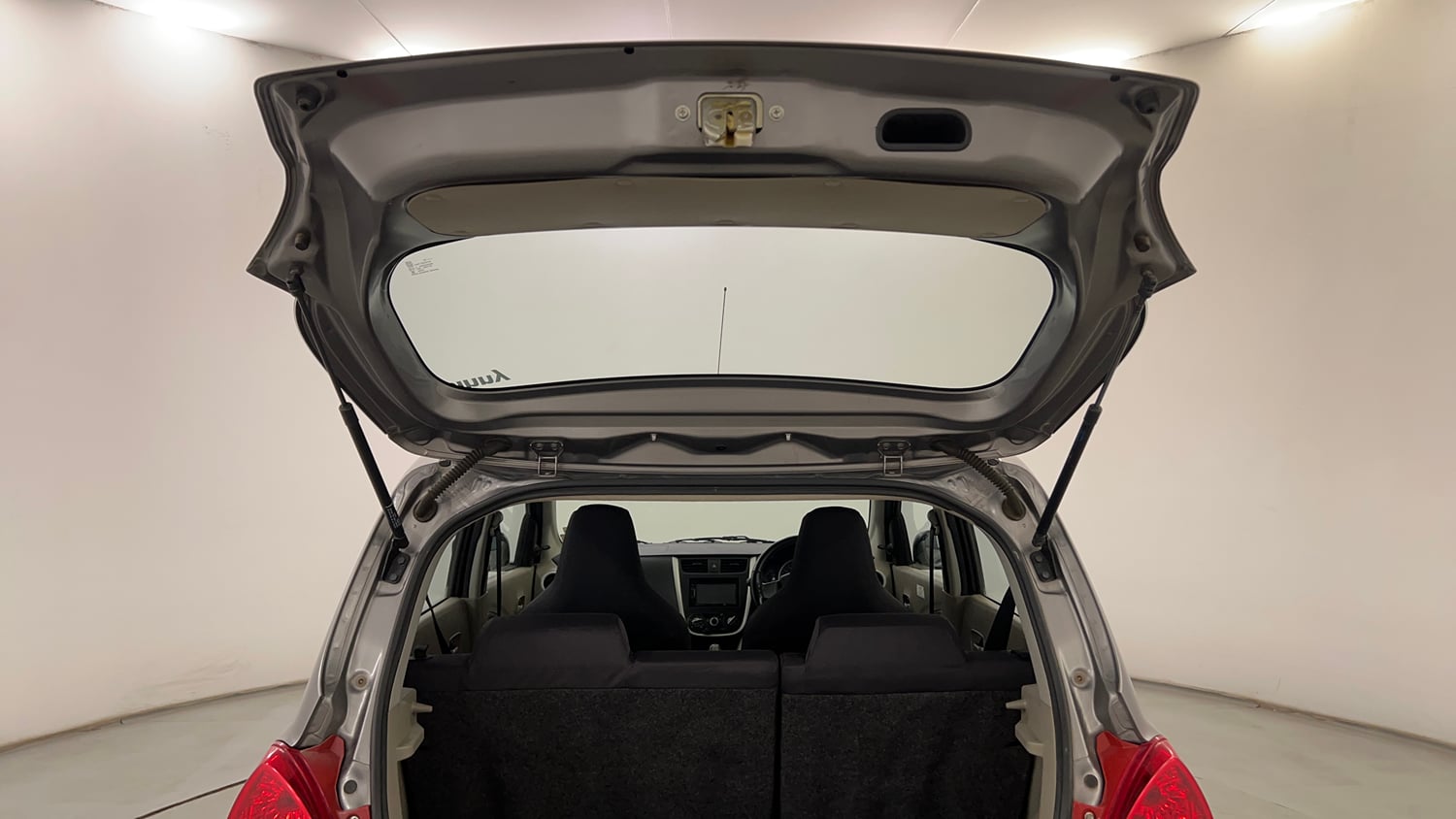 Used 2015 Maruti Suzuki Celerio VXi AMT Petrol Automatic interior DICKY DOOR OPEN VIEW
