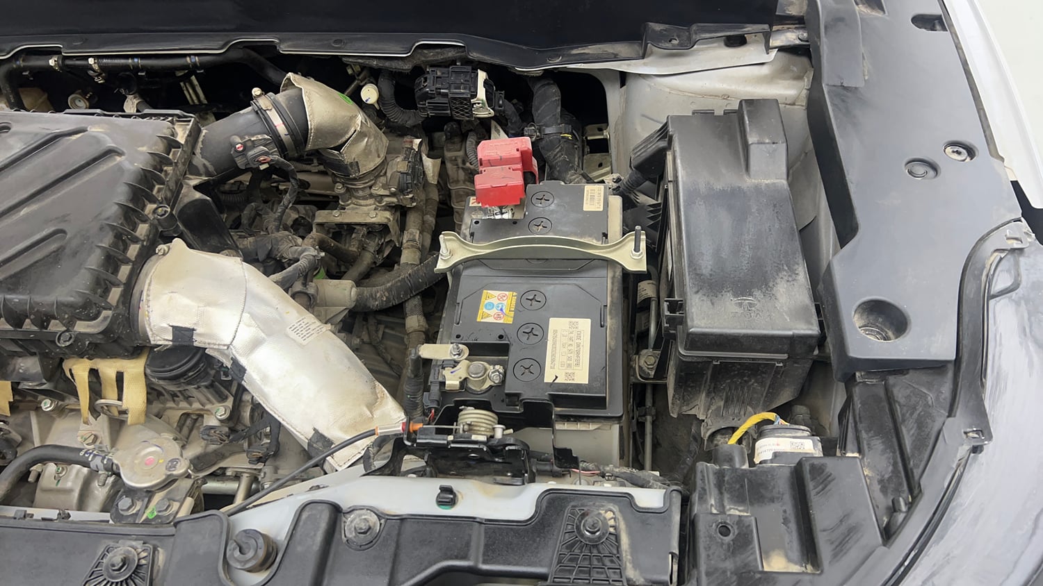 Used 2026 Tata Sierra Pure P MT Petrol Petrol Manual engine ENGINE LEFT SIDE VIEW