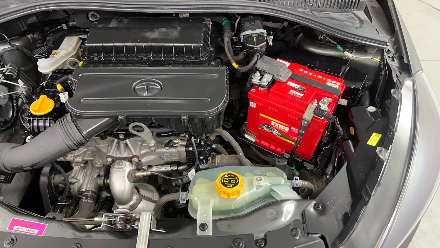 Used 2021 Tata Tiago XT Petrol Manual engine ENGINE LEFT SIDE VIEW