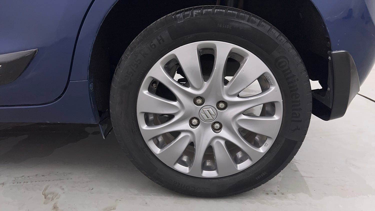 Used 2018 Maruti Suzuki Baleno Zeta 1.3 Diesel Manual tyres LEFT REAR TYRE RIM VIEW